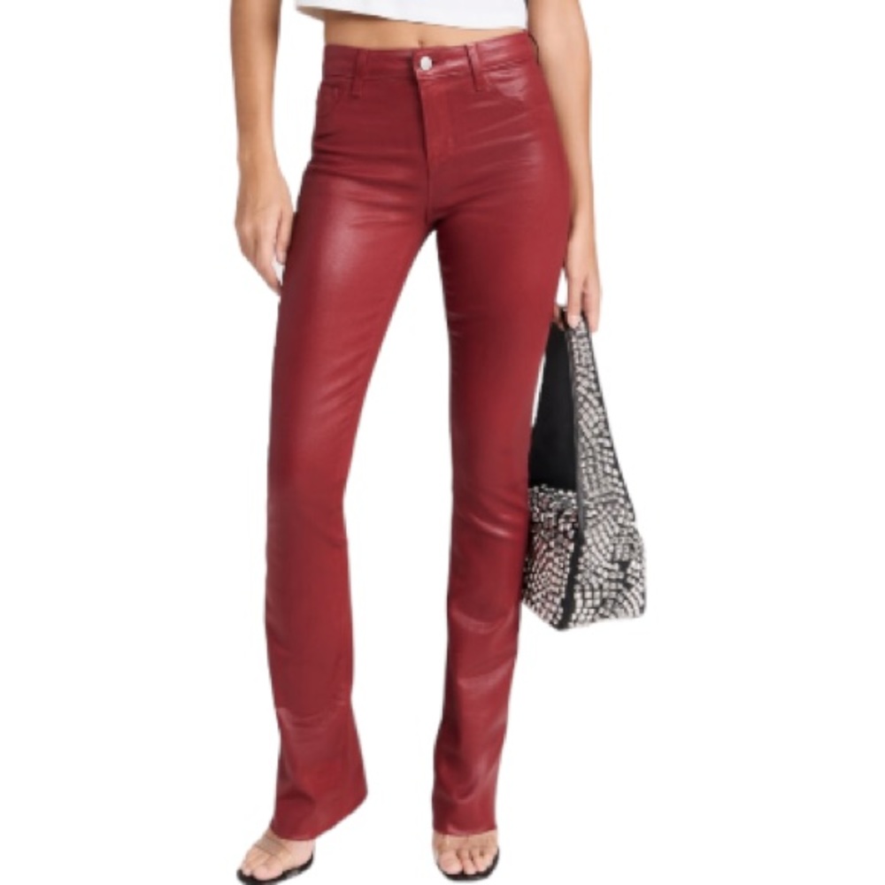 L' AGENCE Ruth H/R Straight Raw Hem